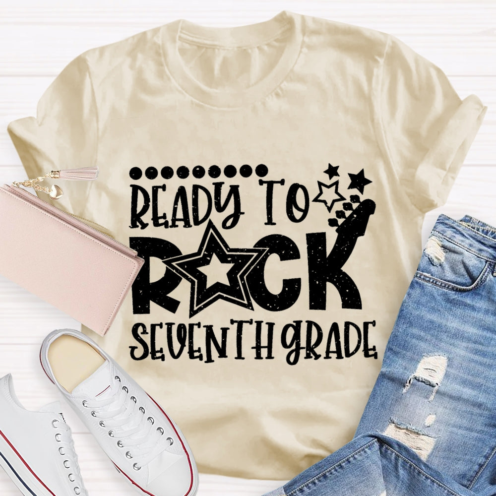 Personalized Grade Ready To Rock T-Shirt