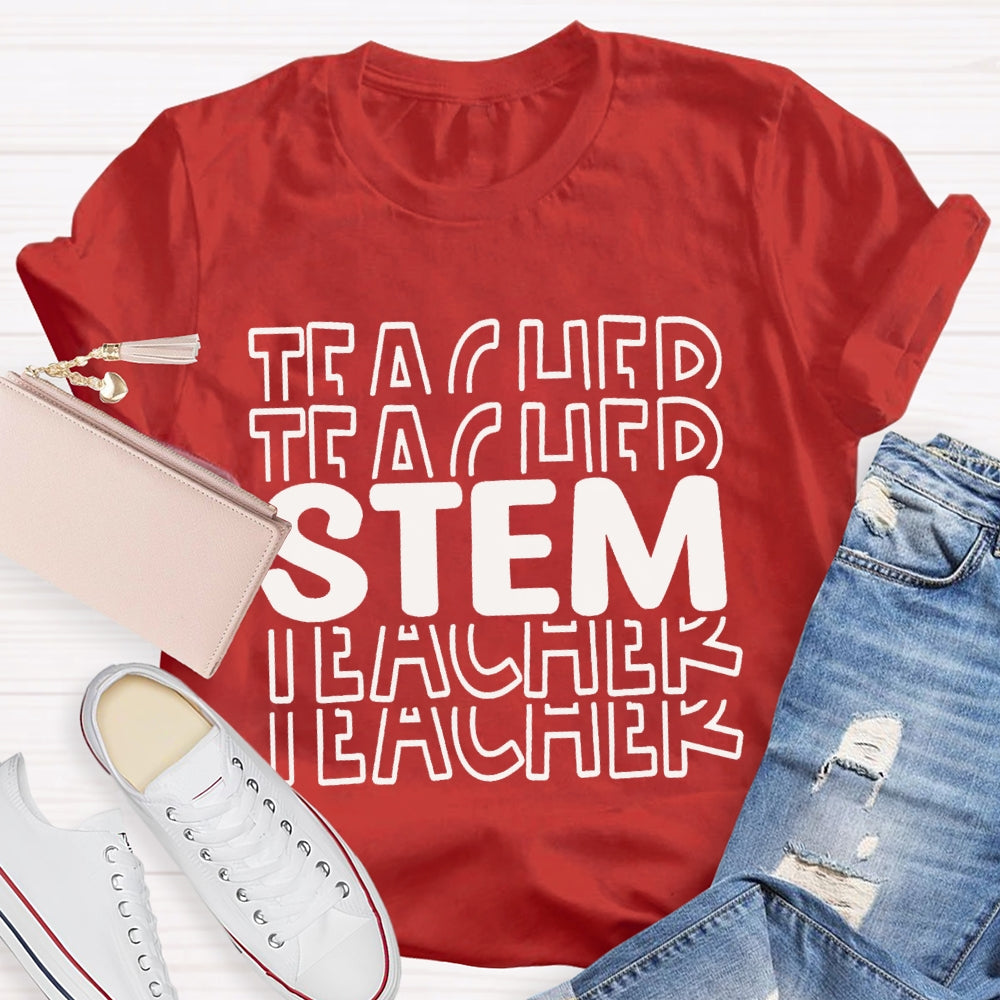 Stem Science Technology Engineering Math T-shirt