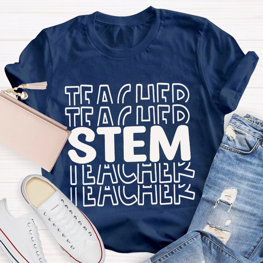 Stem Science Technology Engineering Math T-shirt