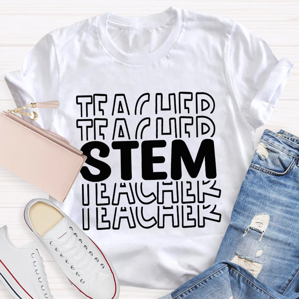 Stem Science Technology Engineering Math T-shirt
