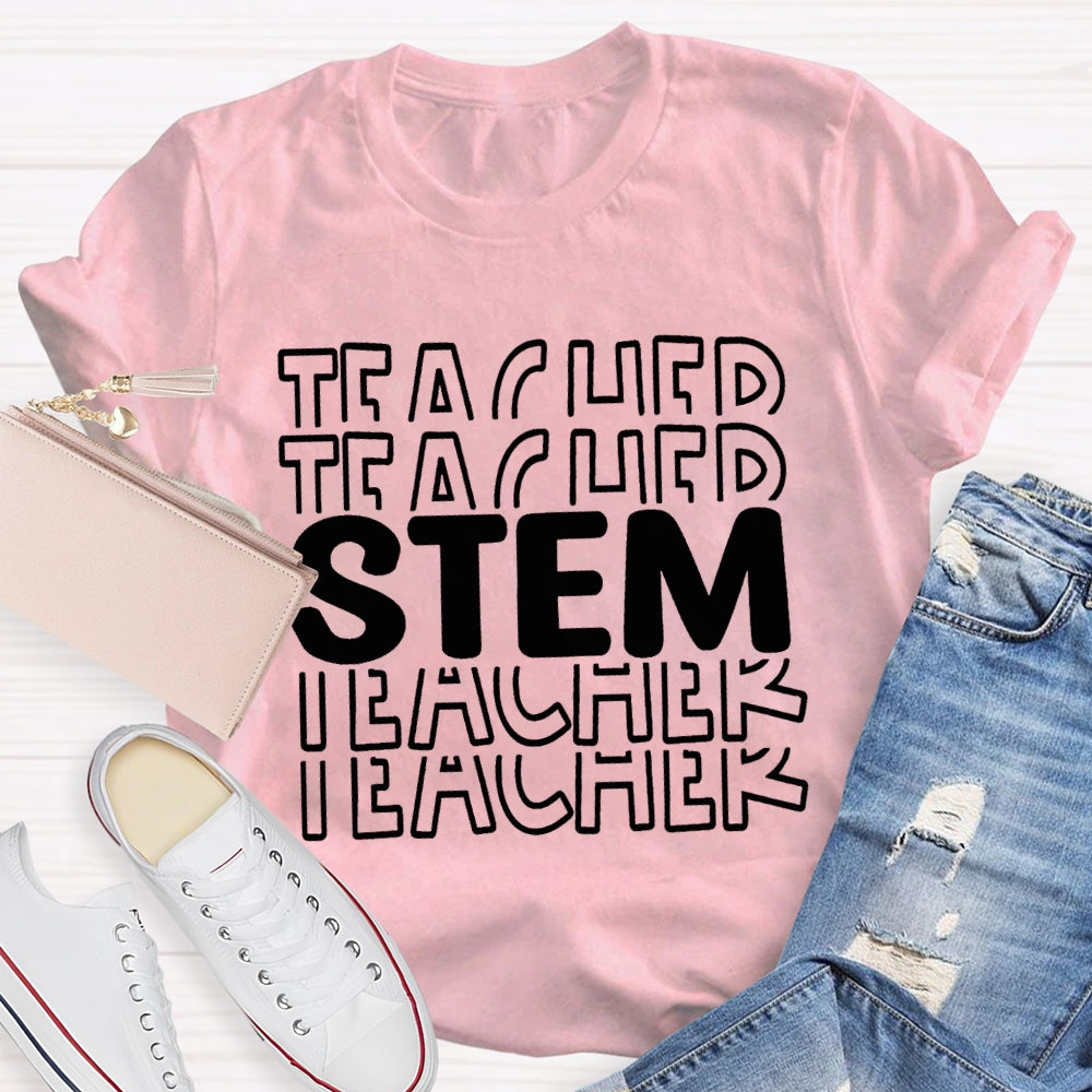 Stem Science Technology Engineering Math T-shirt
