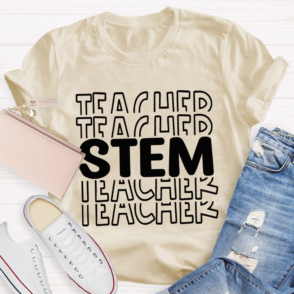 Stem Science Technology Engineering Math T-shirt
