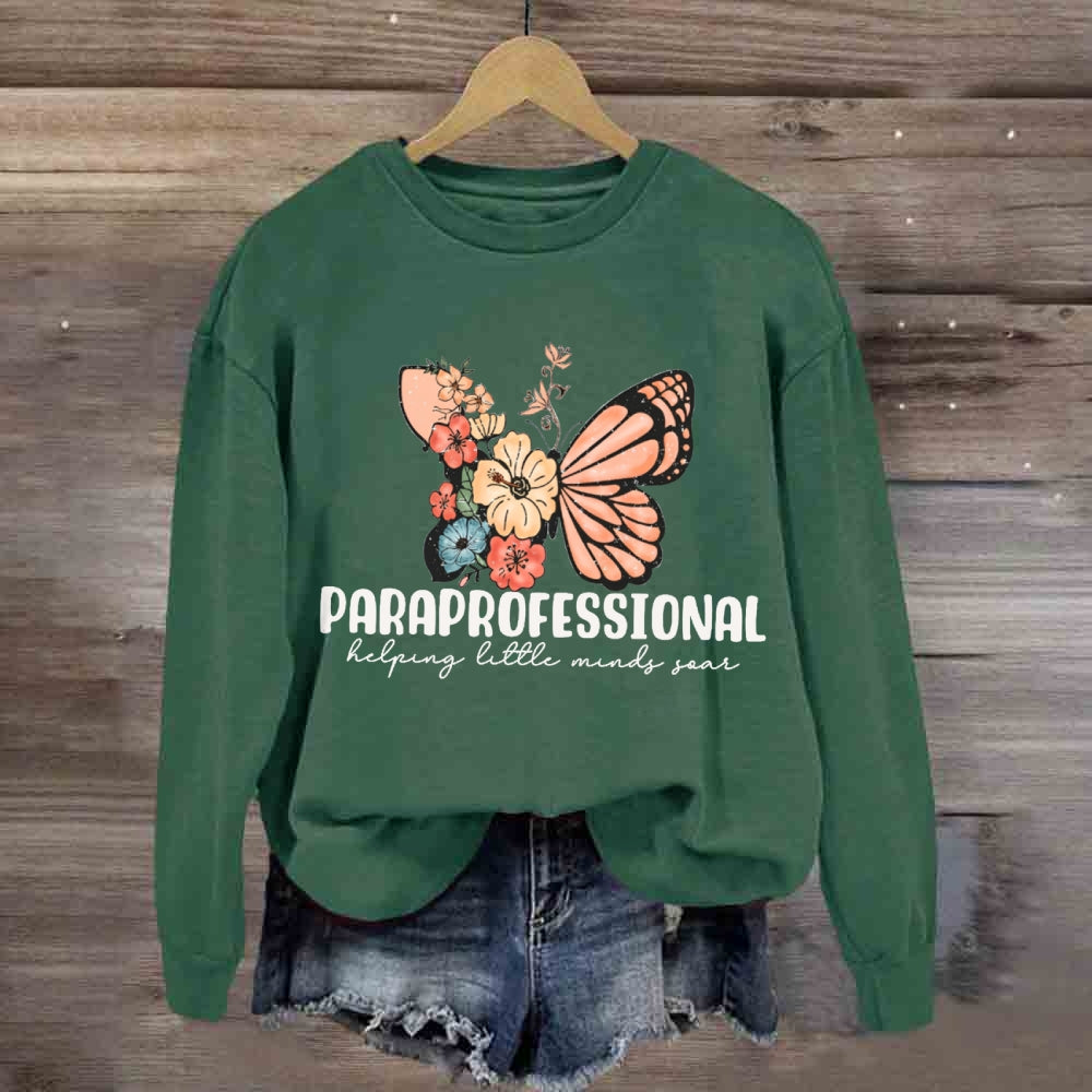 paraprofessional Helping Little Minds Soar sweatshirt