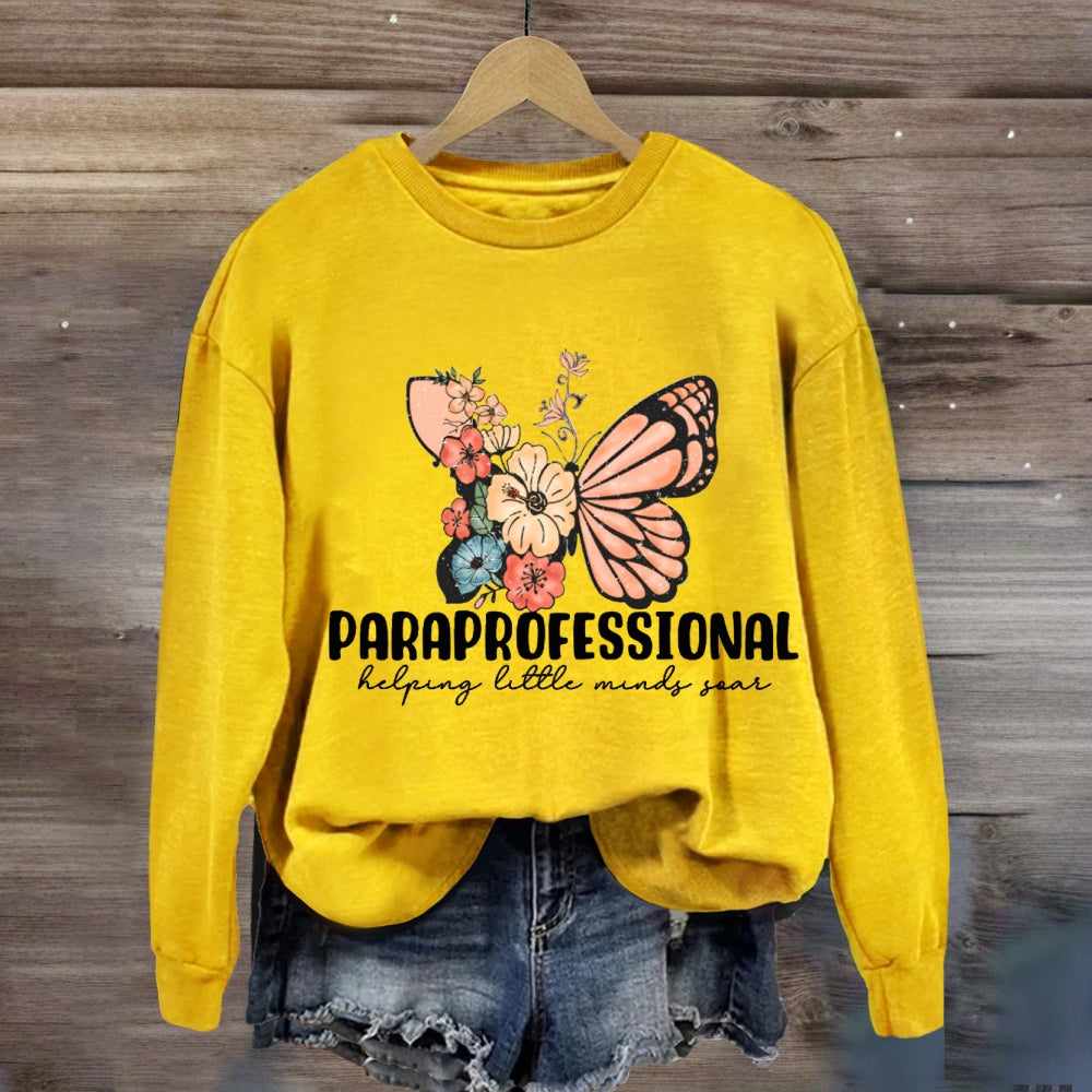 paraprofessional Helping Little Minds Soar sweatshirt