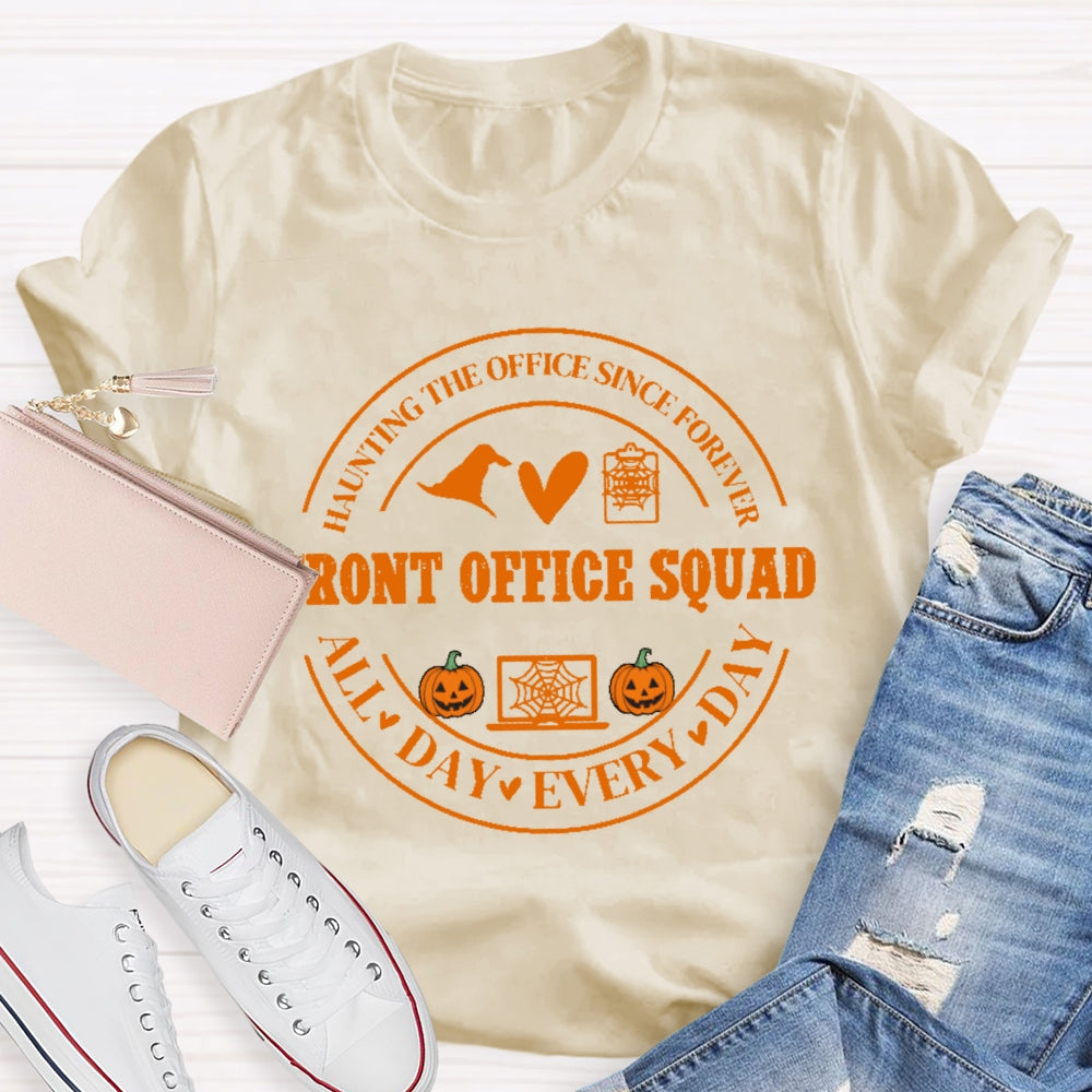 Front Office Squad Halloween T-shirt