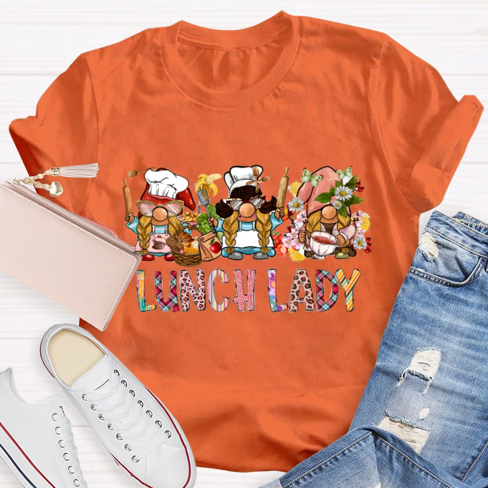 Lunch Lady Fall Vibes T-shirt