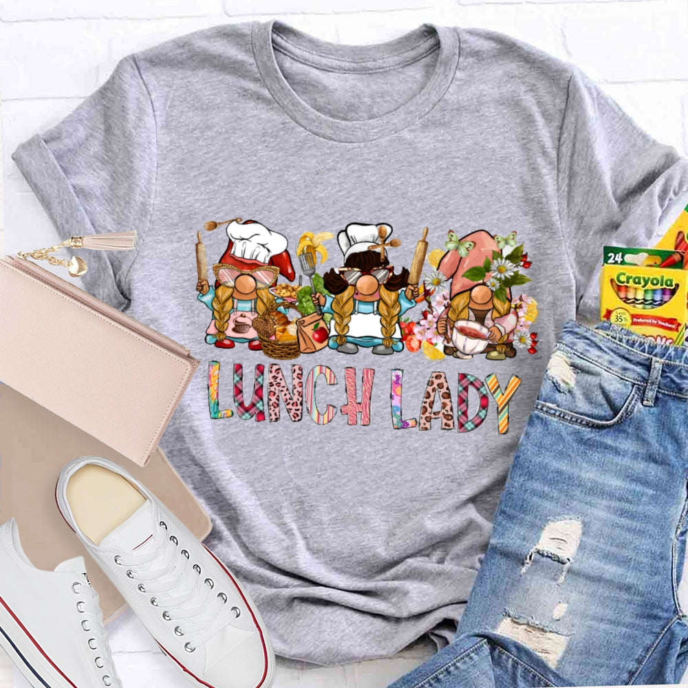 Lunch Lady Fall Vibes T-shirt