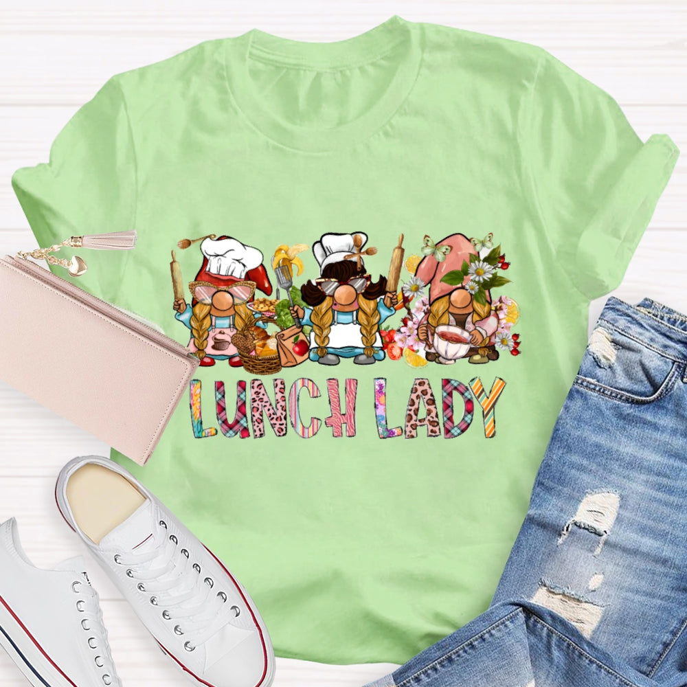 Lunch Lady Fall Vibes T-shirt