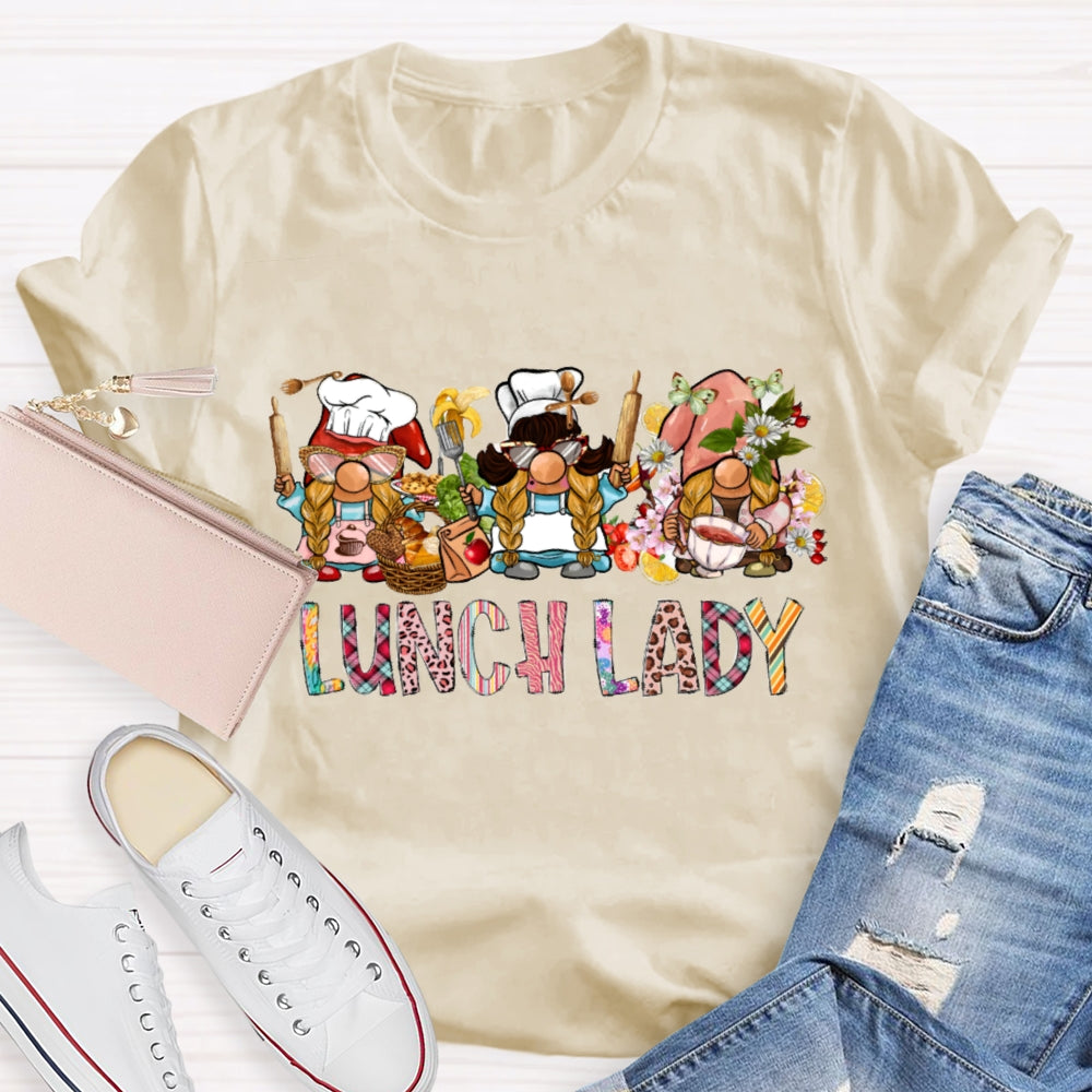 Lunch Lady Fall Vibes T-shirt