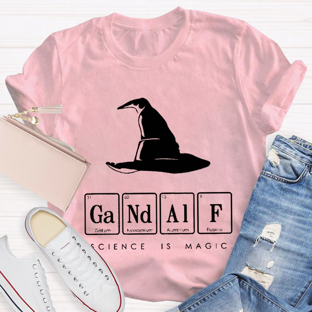 Science Is Magic Science Teacher T-shirt