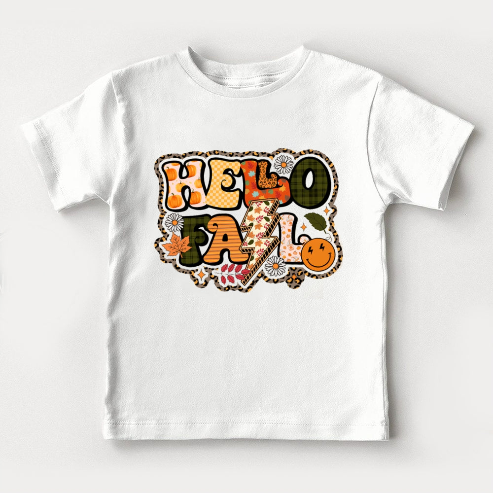Hello Fall  Toddler T-shirts