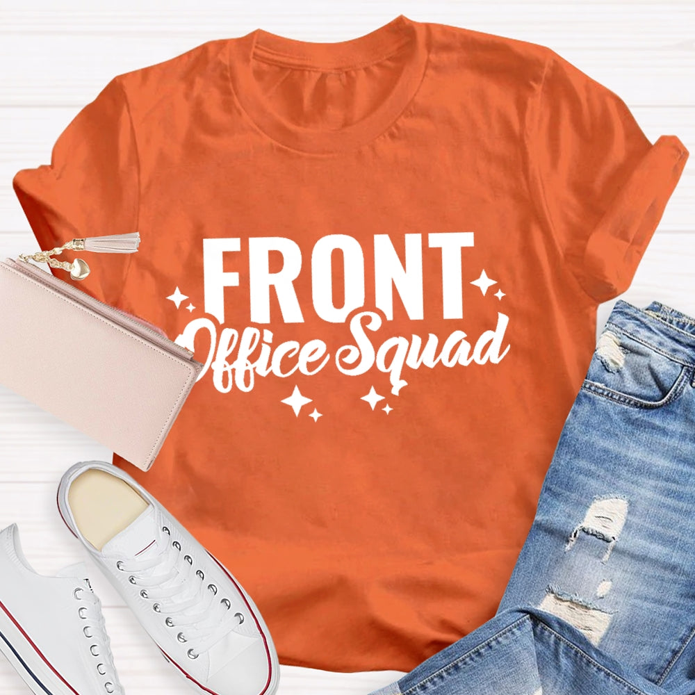 Front Office Squad Letters T-shirt