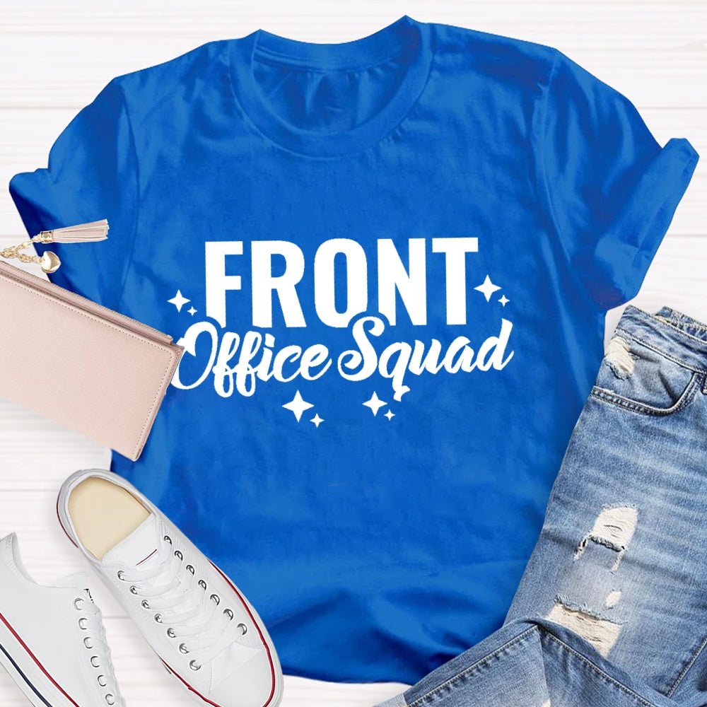 Front Office Squad Letters T-shirt