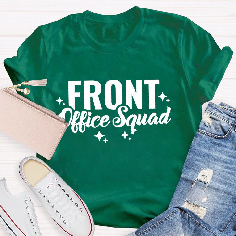 Front Office Squad Letters T-shirt