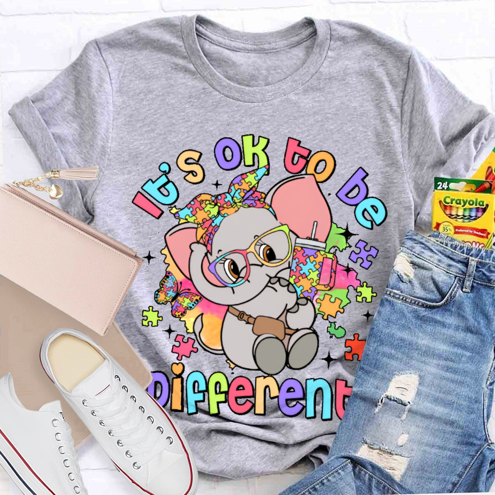 It’s OK To Be Different Elephant T-shirt