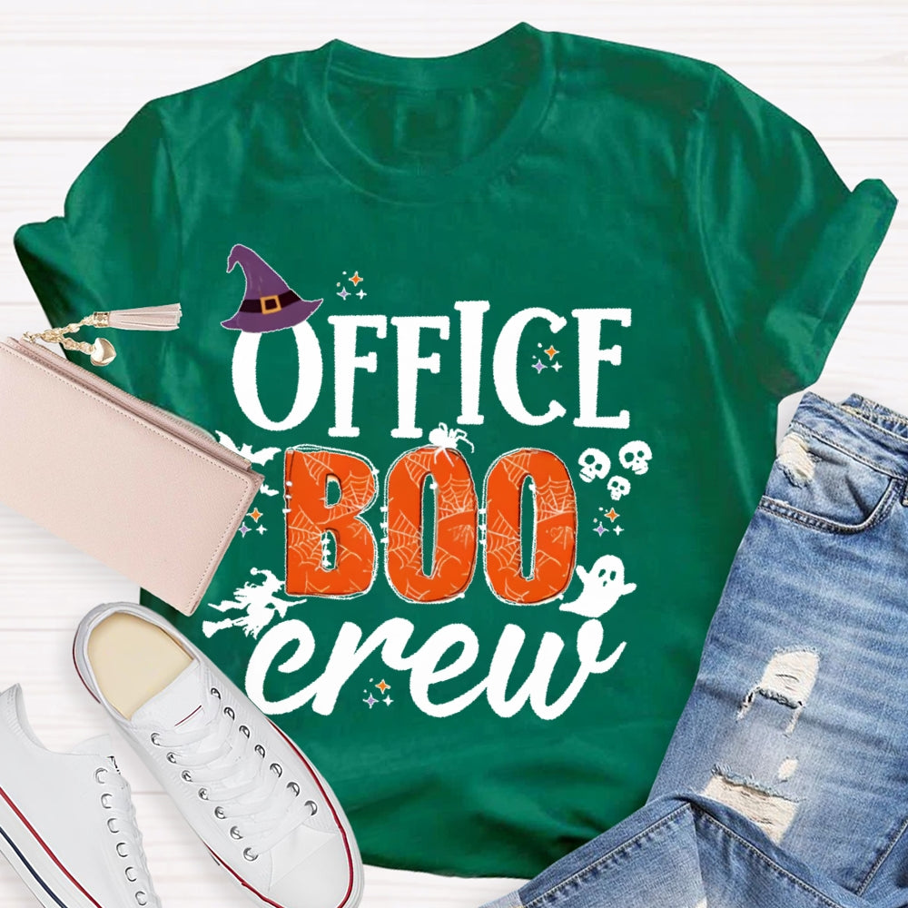 Office Boo Crew Halloween T-shirt