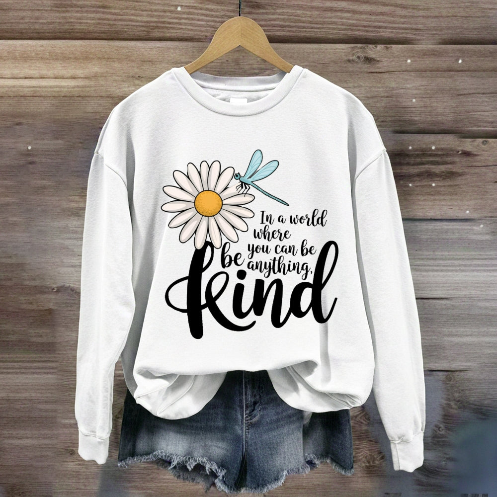Be Kind Daisy Bee Sweatshirt