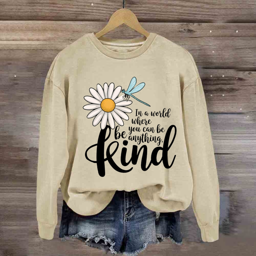 Be Kind Daisy Bee Sweatshirt