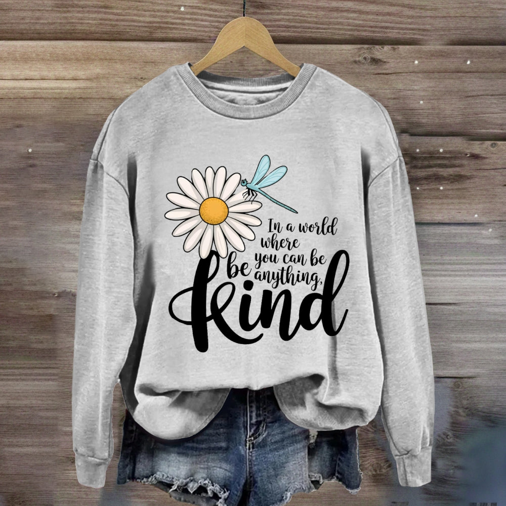 Be Kind Daisy Bee Sweatshirt