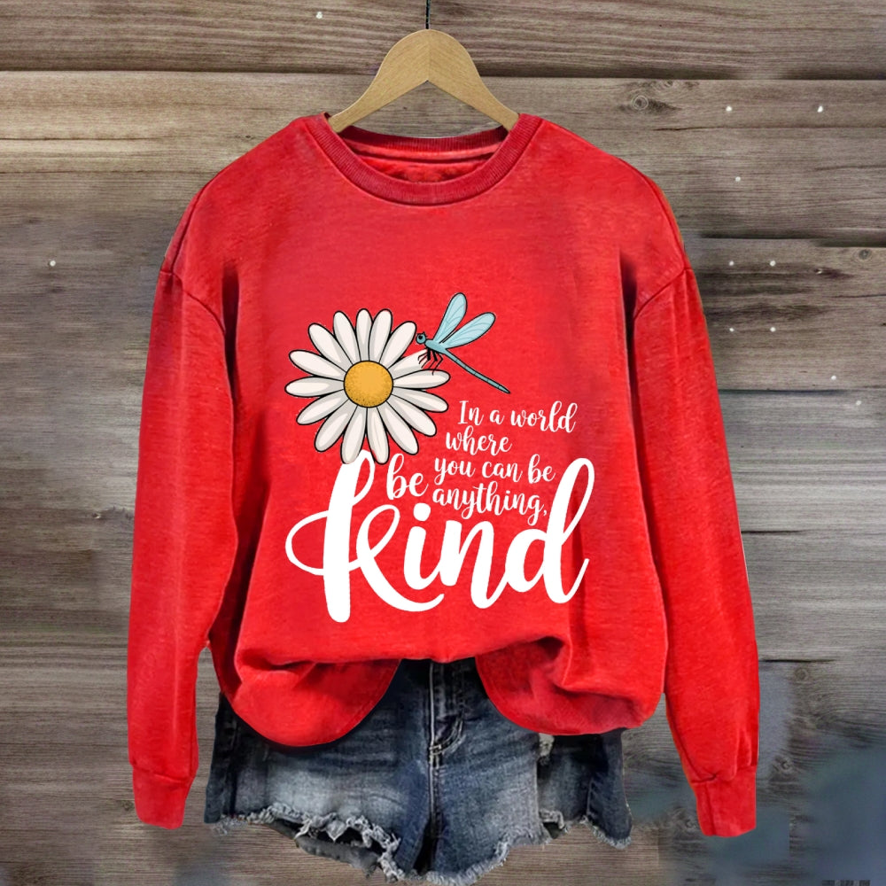 Be Kind Daisy Bee Sweatshirt