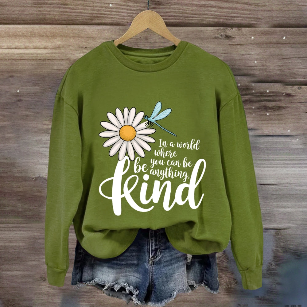 Be Kind Daisy Bee Sweatshirt