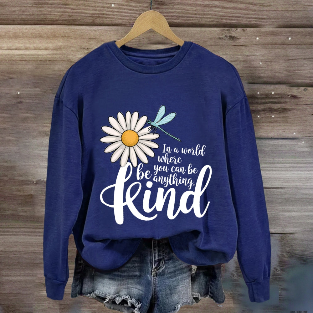 Be Kind Daisy Bee Sweatshirt