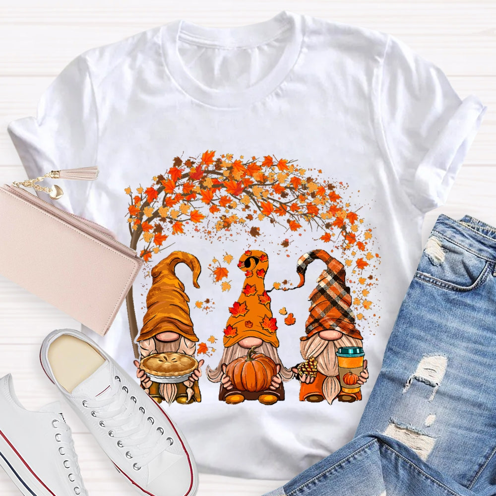 Autumn Gnome Happy Fall Y'all T-shirt