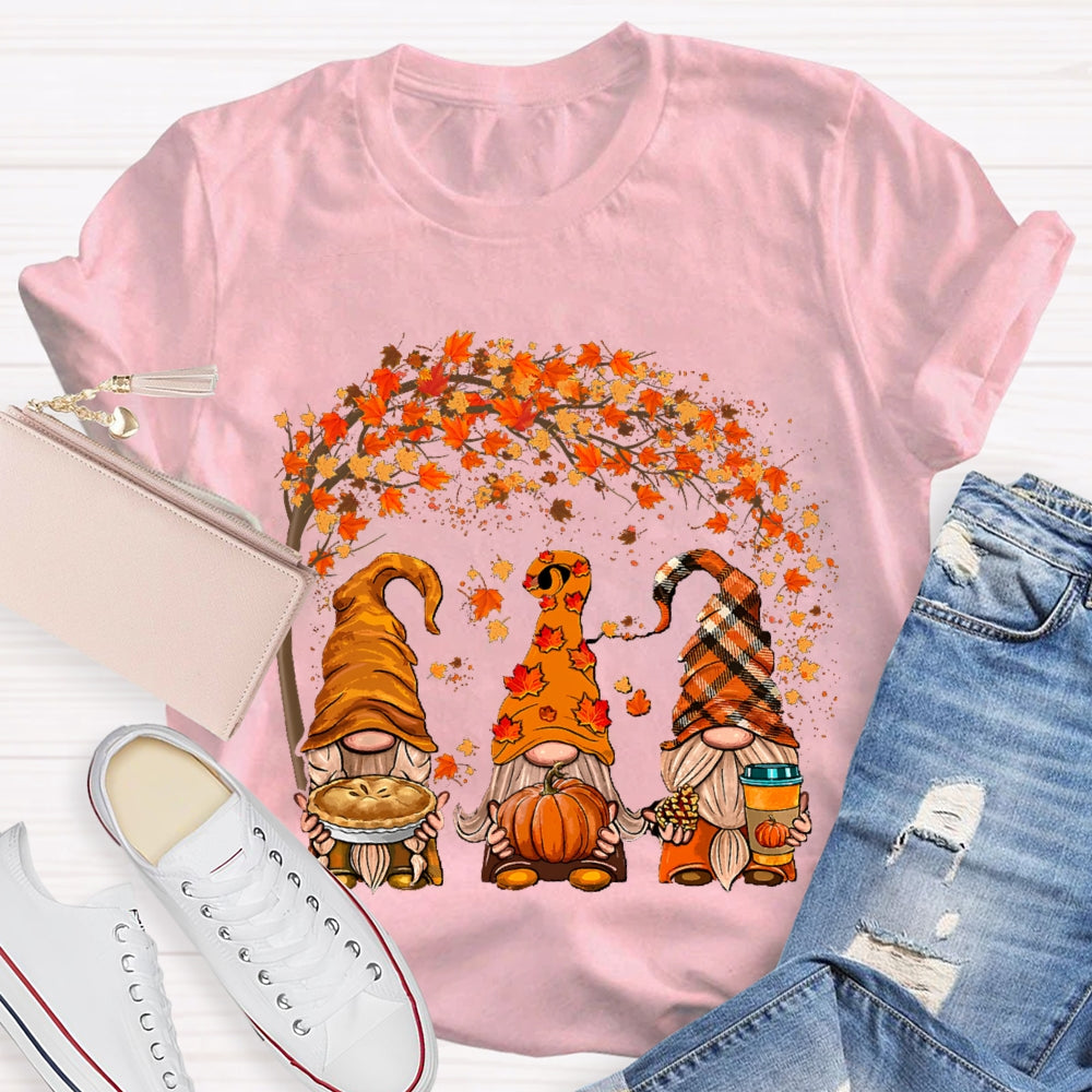 Autumn Gnome Happy Fall Y'all T-shirt