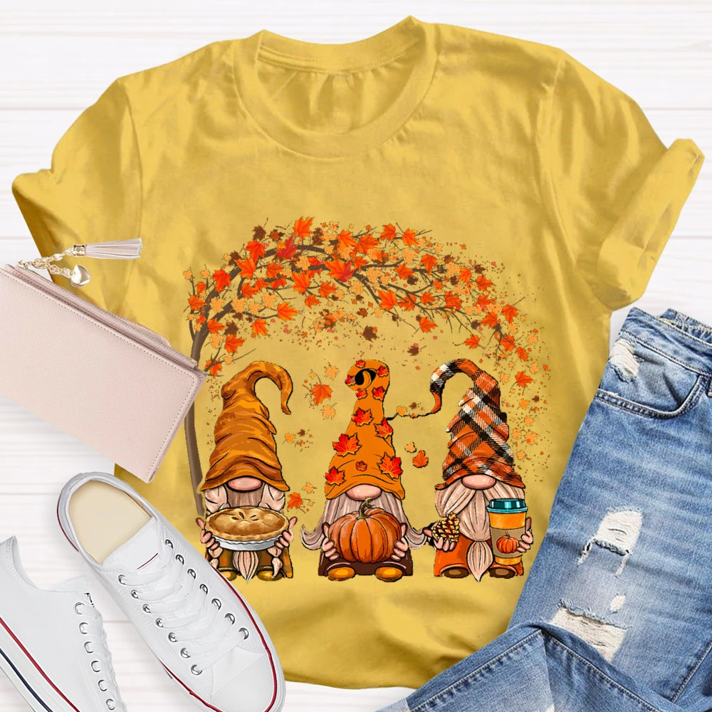 Autumn Gnome Happy Fall Y'all T-shirt
