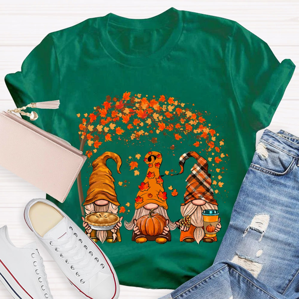 Autumn Gnome Happy Fall Y'all T-shirt