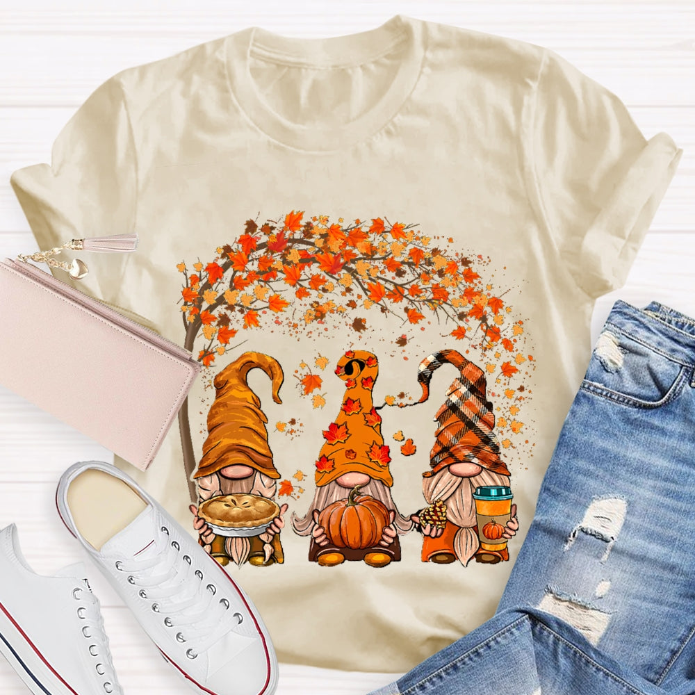 Autumn Gnome Happy Fall Y'all T-shirt