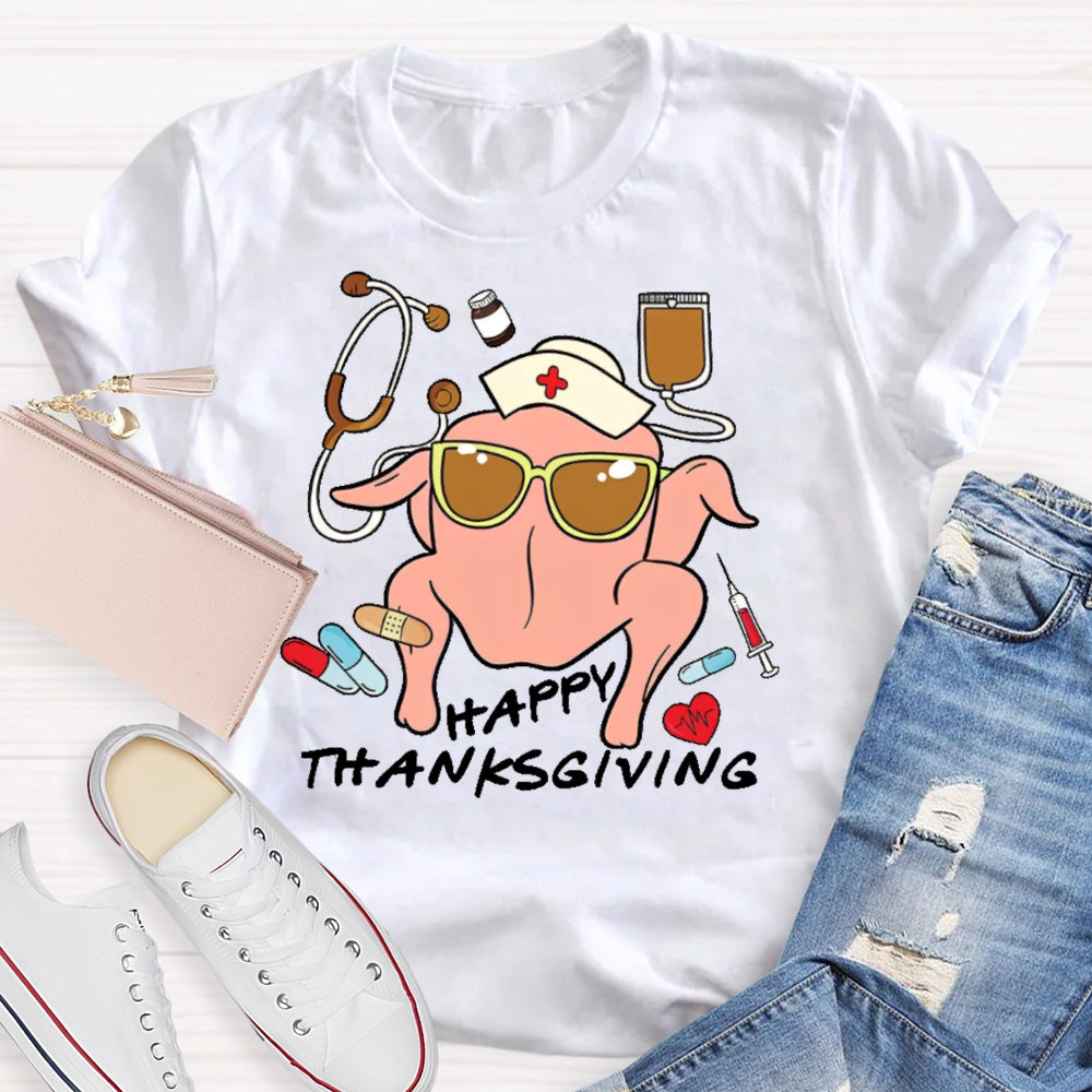 Happy Thanksgiving Turkey  T-shirt