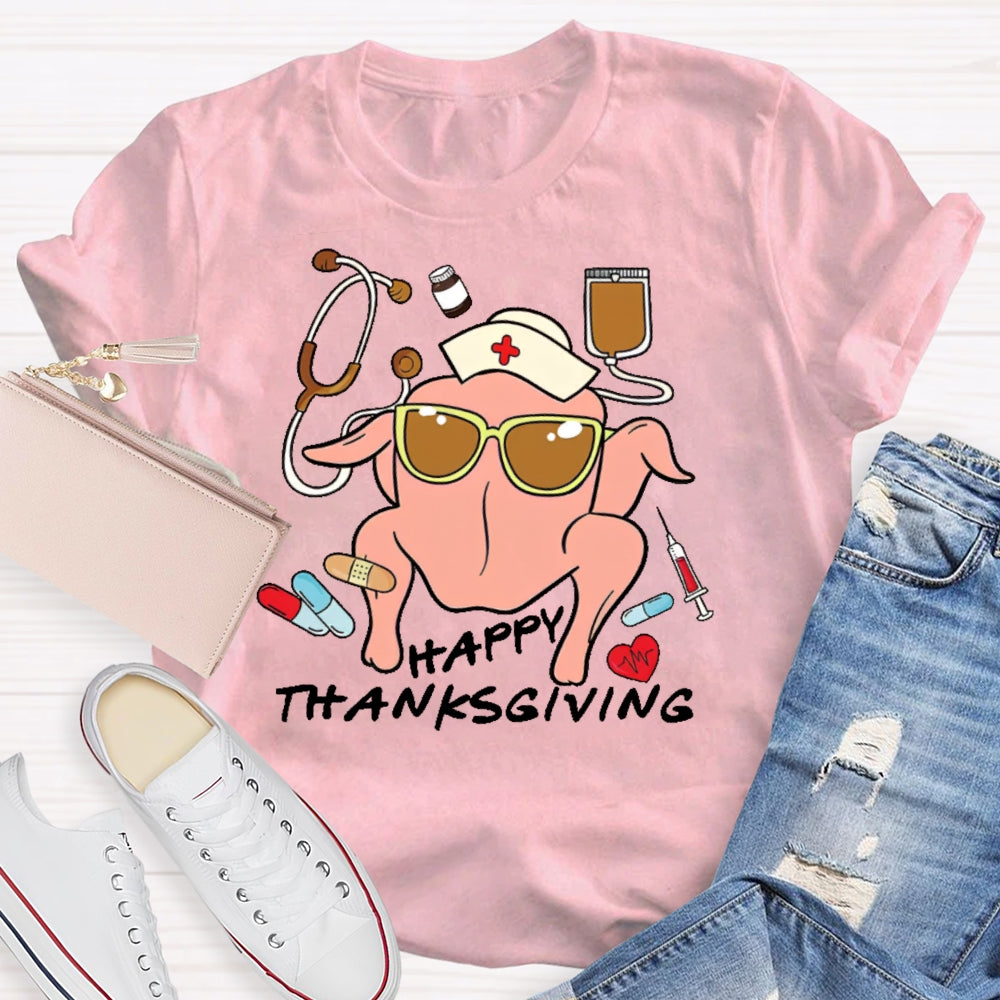 Happy Thanksgiving Turkey  T-shirt