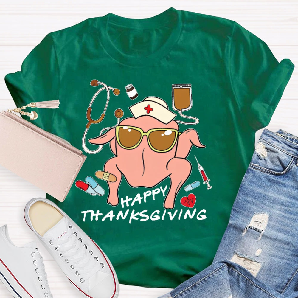 Happy Thanksgiving Turkey  T-shirt