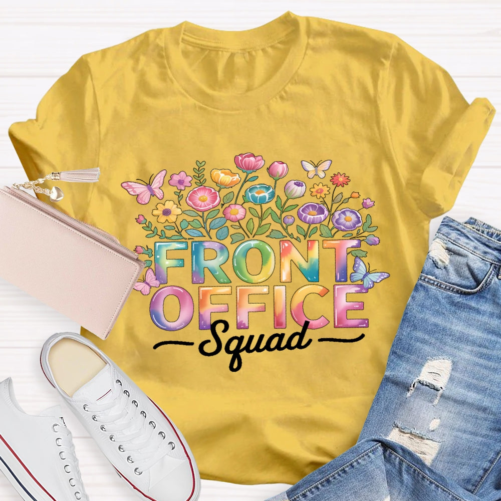 Front Office Squad Flowers T-shirt