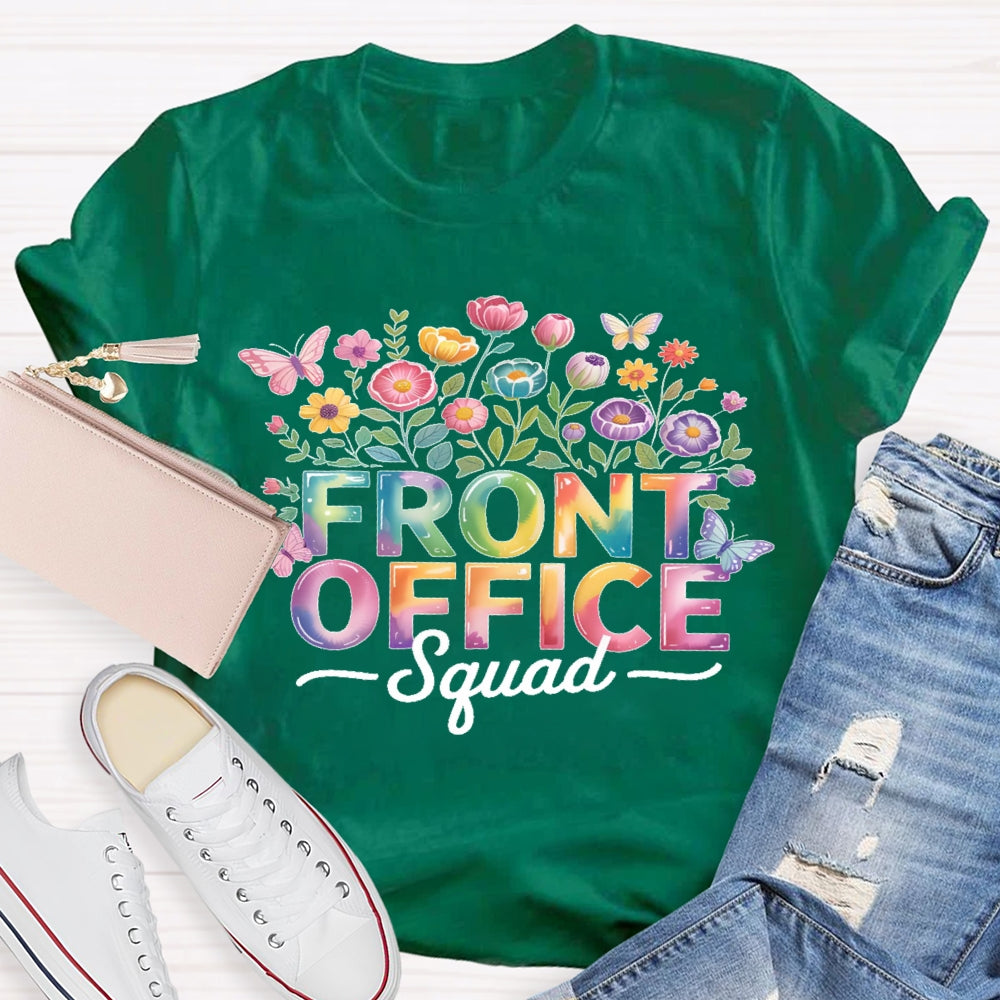 Front Office Squad Flowers T-shirt