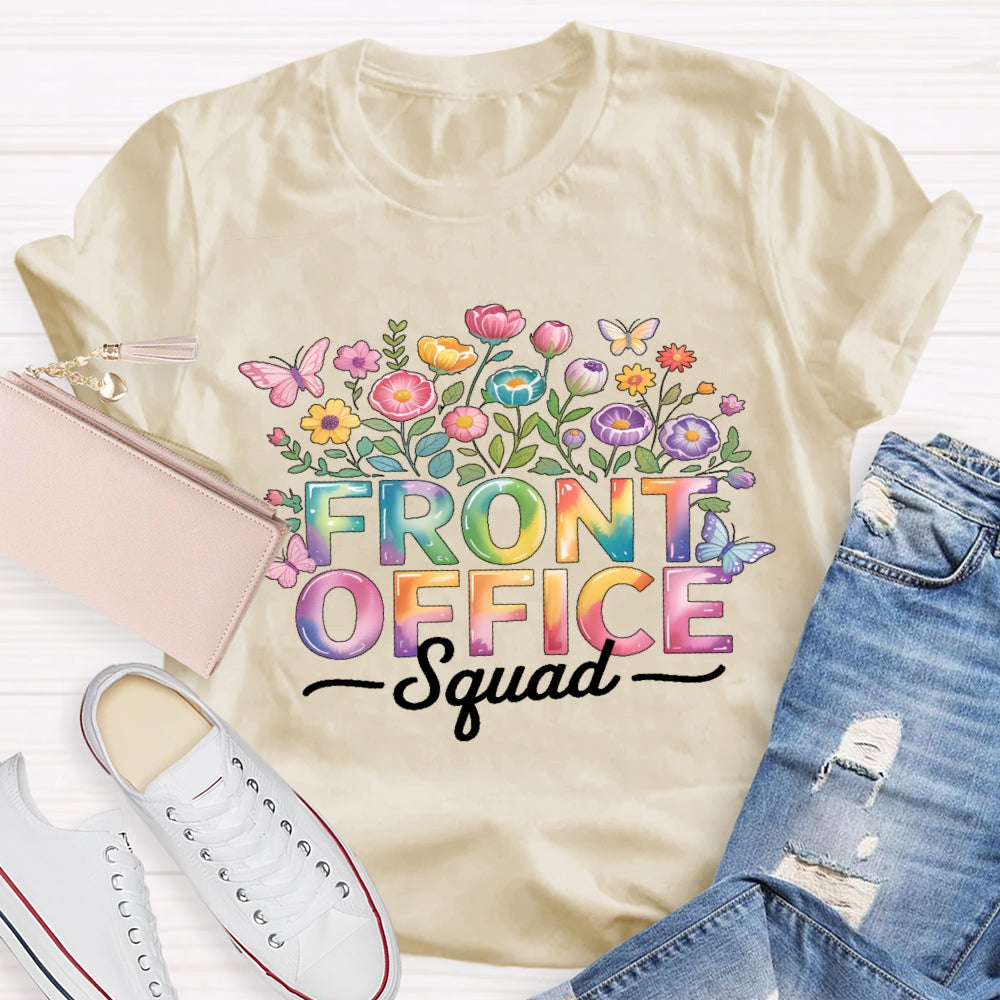 Front Office Squad Flowers T-shirt