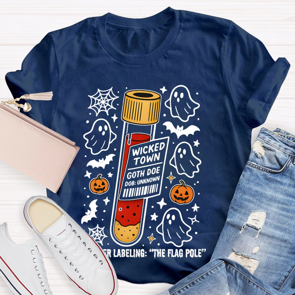 Improper Labeling The Flag Pole T-shirt