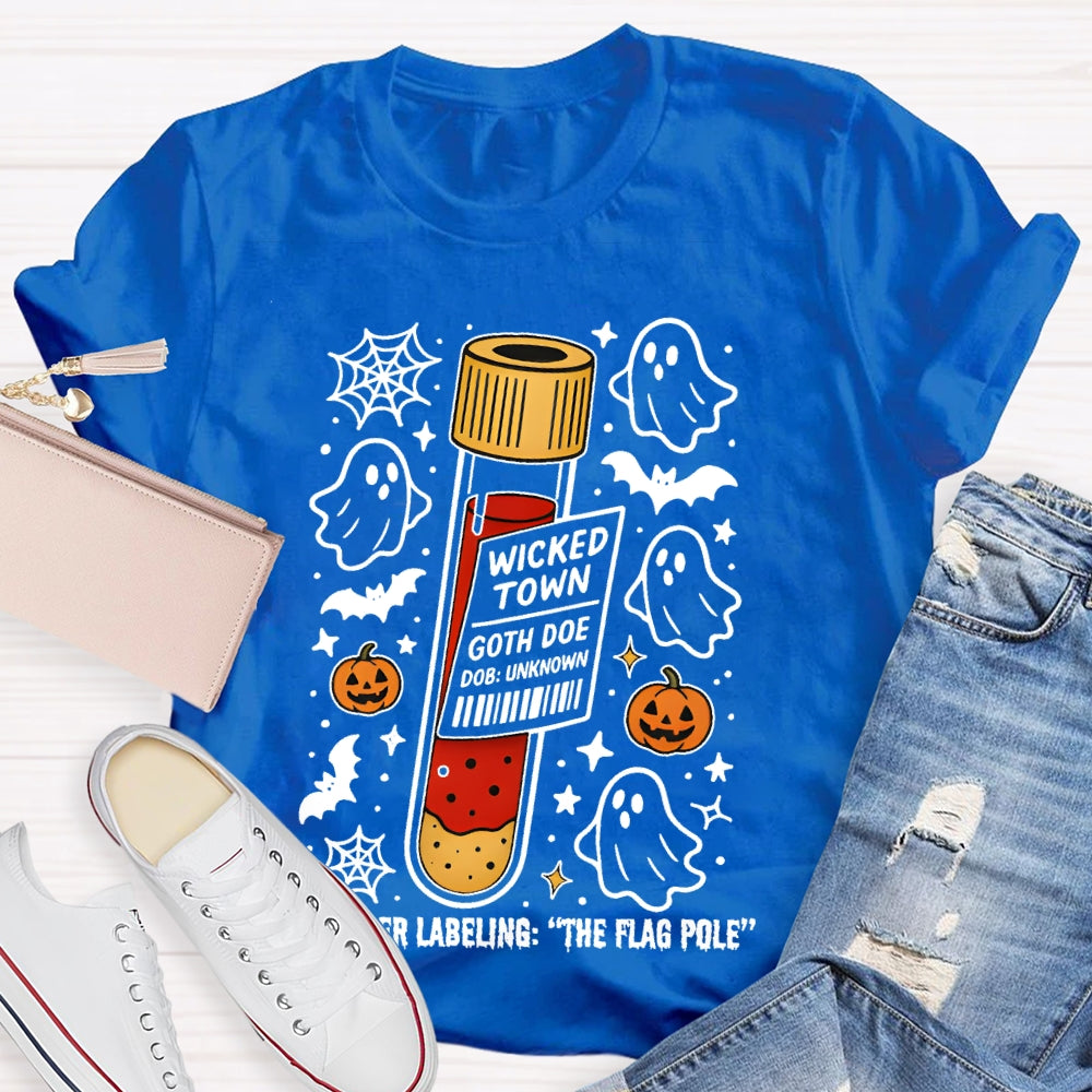 Improper Labeling The Flag Pole T-shirt