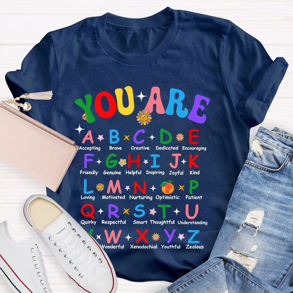 You Are Accepting Brave Creative Teacher Life T-shirt