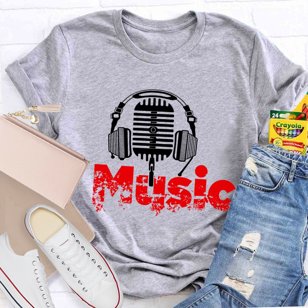 Music Microphone T-shirt