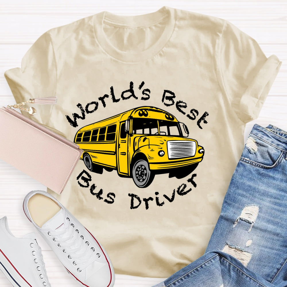 World's Best Bus Driver T-shirt