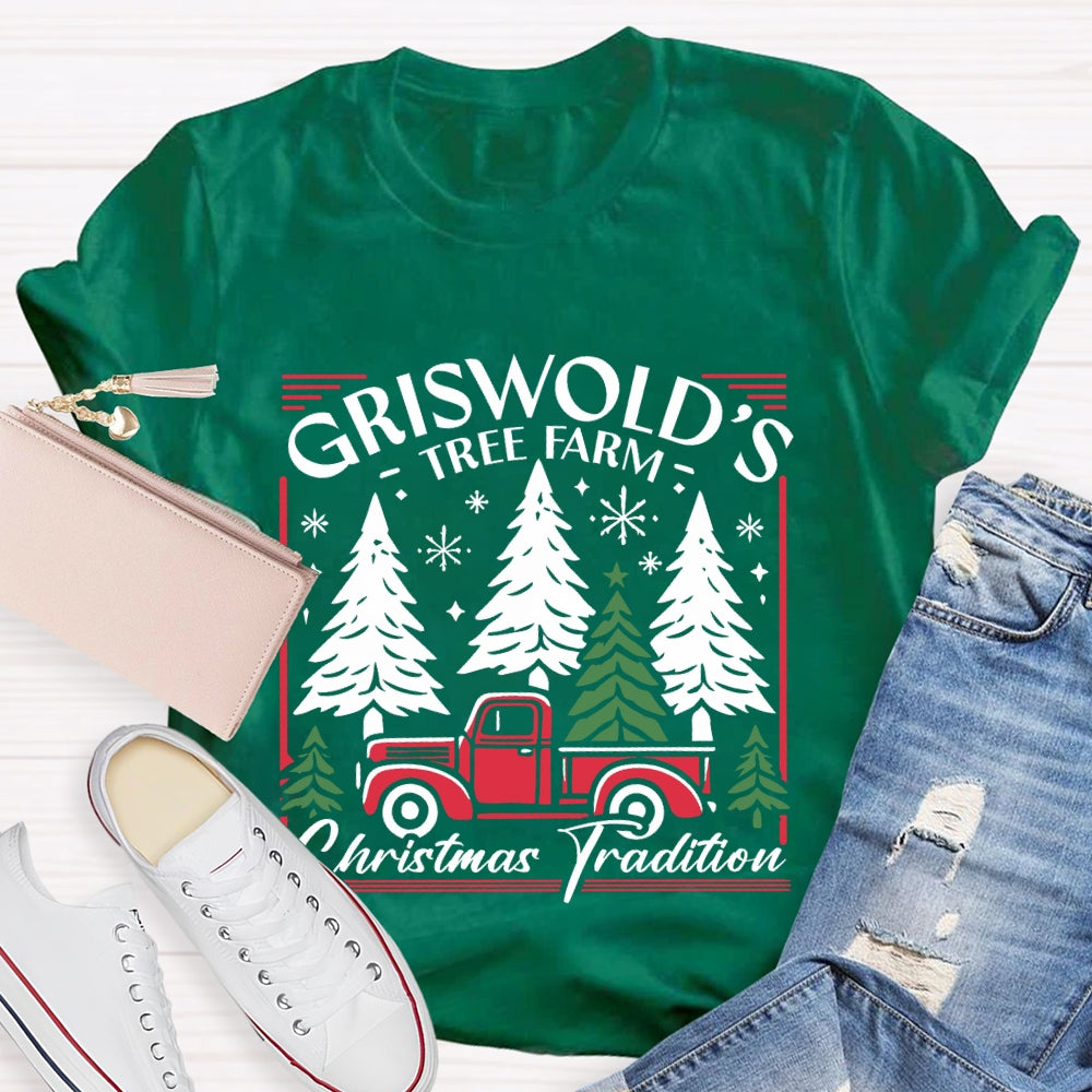 Griswold's Tree Farm Christmas Tradition T-shirt