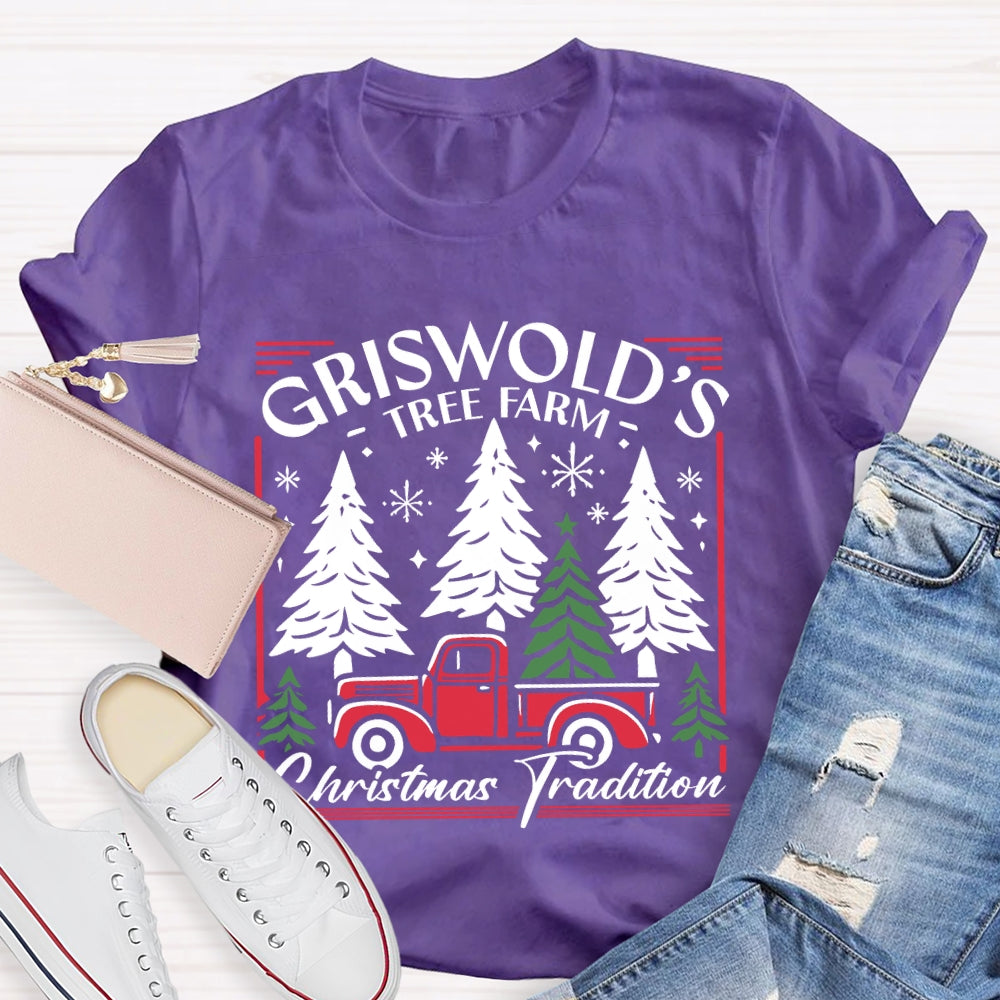 Griswold's Tree Farm Christmas Tradition T-shirt