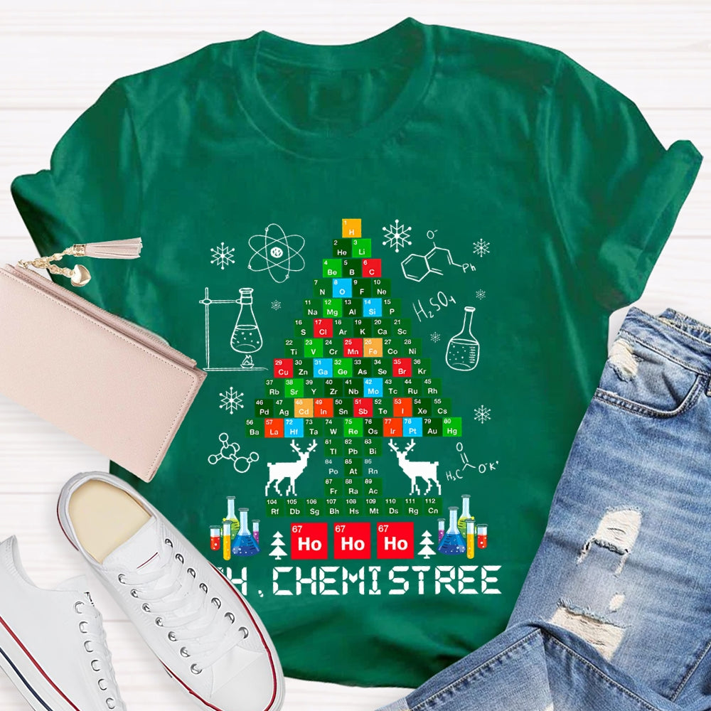 Oh Chemistree Christmas Tree T-shirt