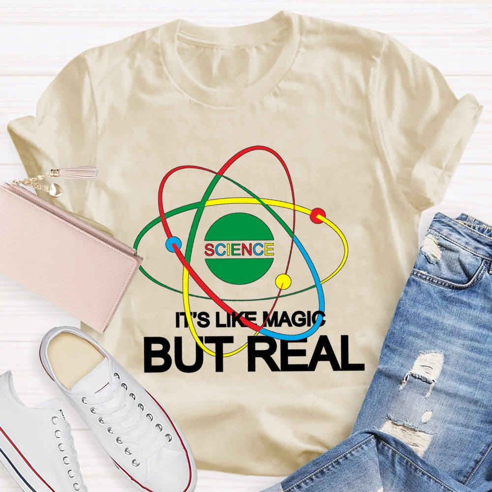 Science Like Magic But Real Rotating Planet T-Shirt