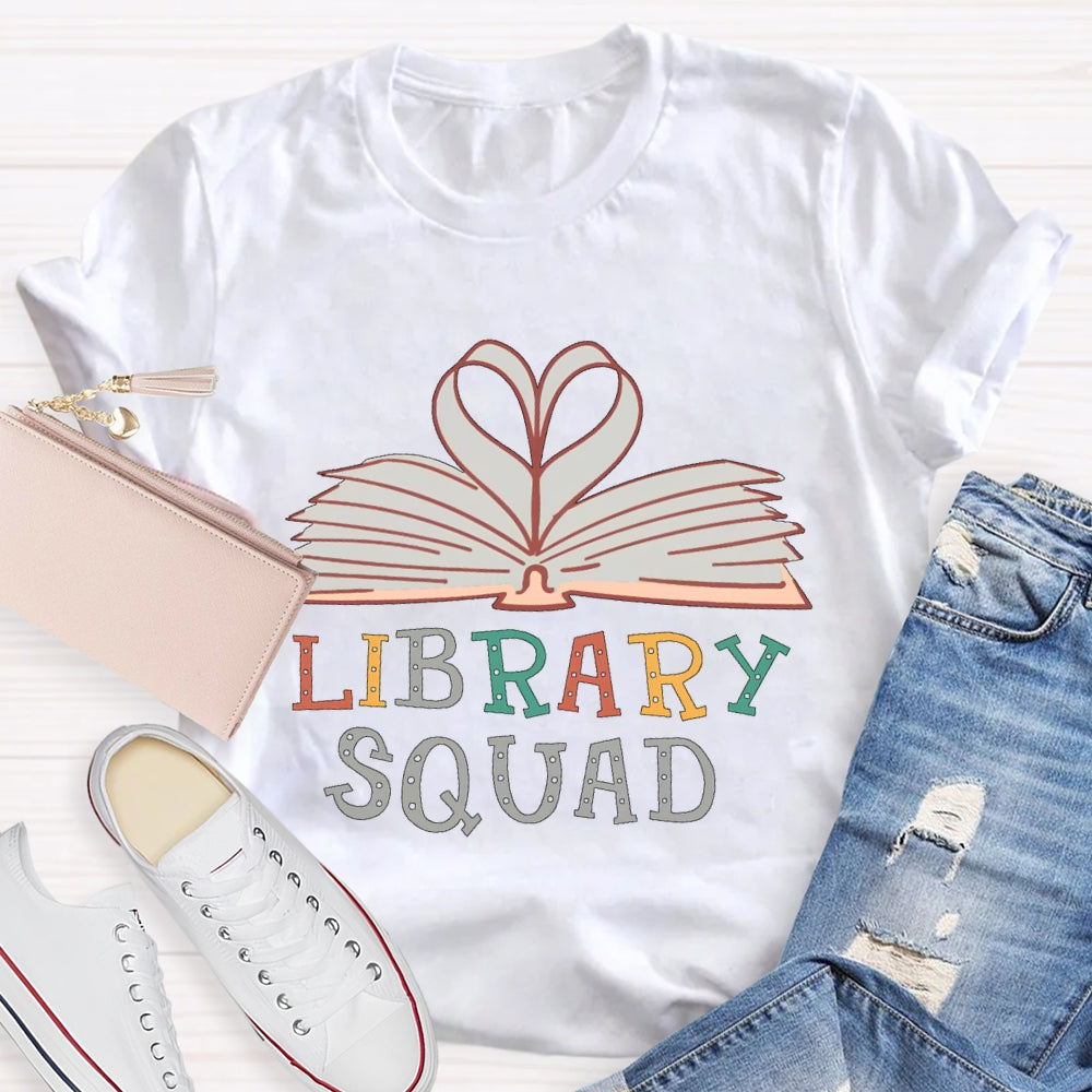 Library Squad T-shirt