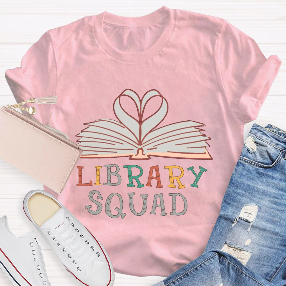 Library Squad T-shirt