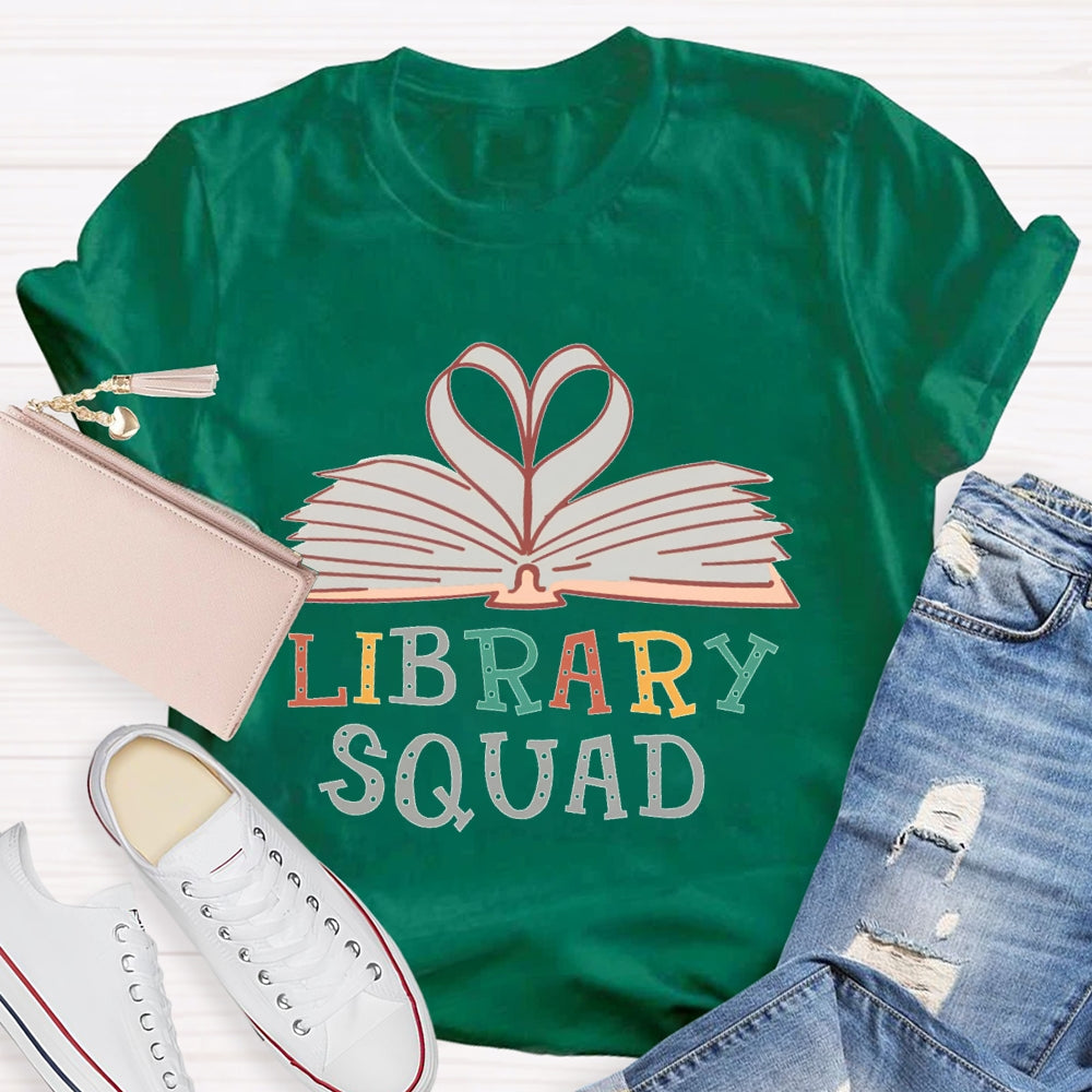 Library Squad T-shirt