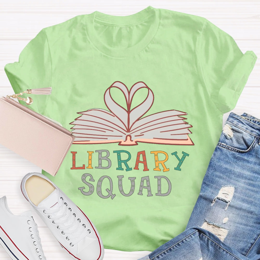 Library Squad T-shirt